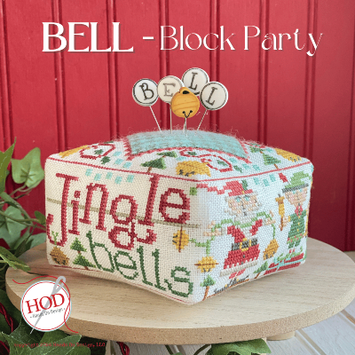 Block Party - Bell - Block Party  HD317 by Hands on Design RRP £12.00