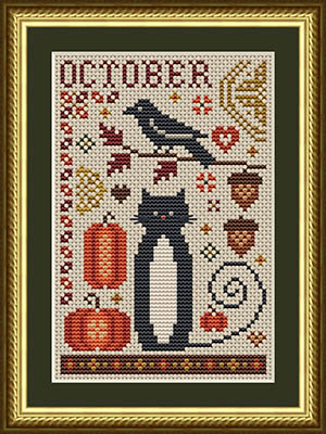 Happiness Is Heartmade - October Cat