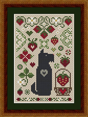 Happiness Is Heartmade -  Scottie Strawberry Dog