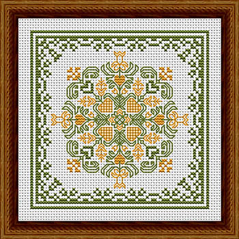 Happiness Is Heartmade - February Hearts Square With Daffodils