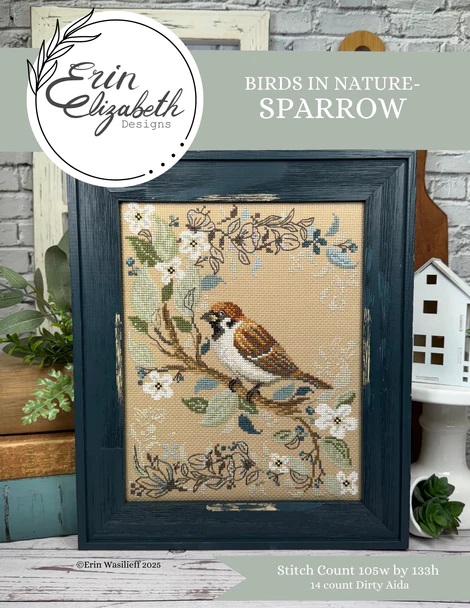 Erin Elizabeth - Birds in Nature - Sparrow