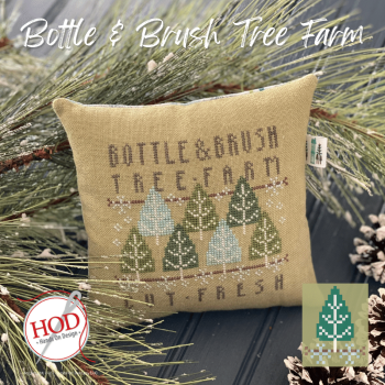 Bottle & Brush Tree Farm HD248 by Hands on Designs  RRP £6.00
