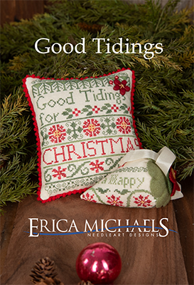 Erica Michaels Needlework Designs -  Good Tidings