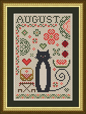 Happiness Is Heartmade -  August Cat
