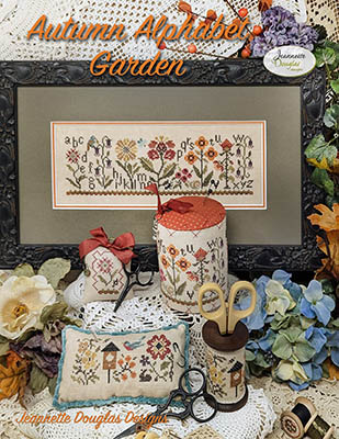 Autumn Alphabet Garden by Jeannette Douglas Designs RRP £16.00