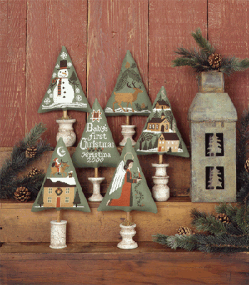 Christmas Trees II (reprint) by The Prairie Schooler 