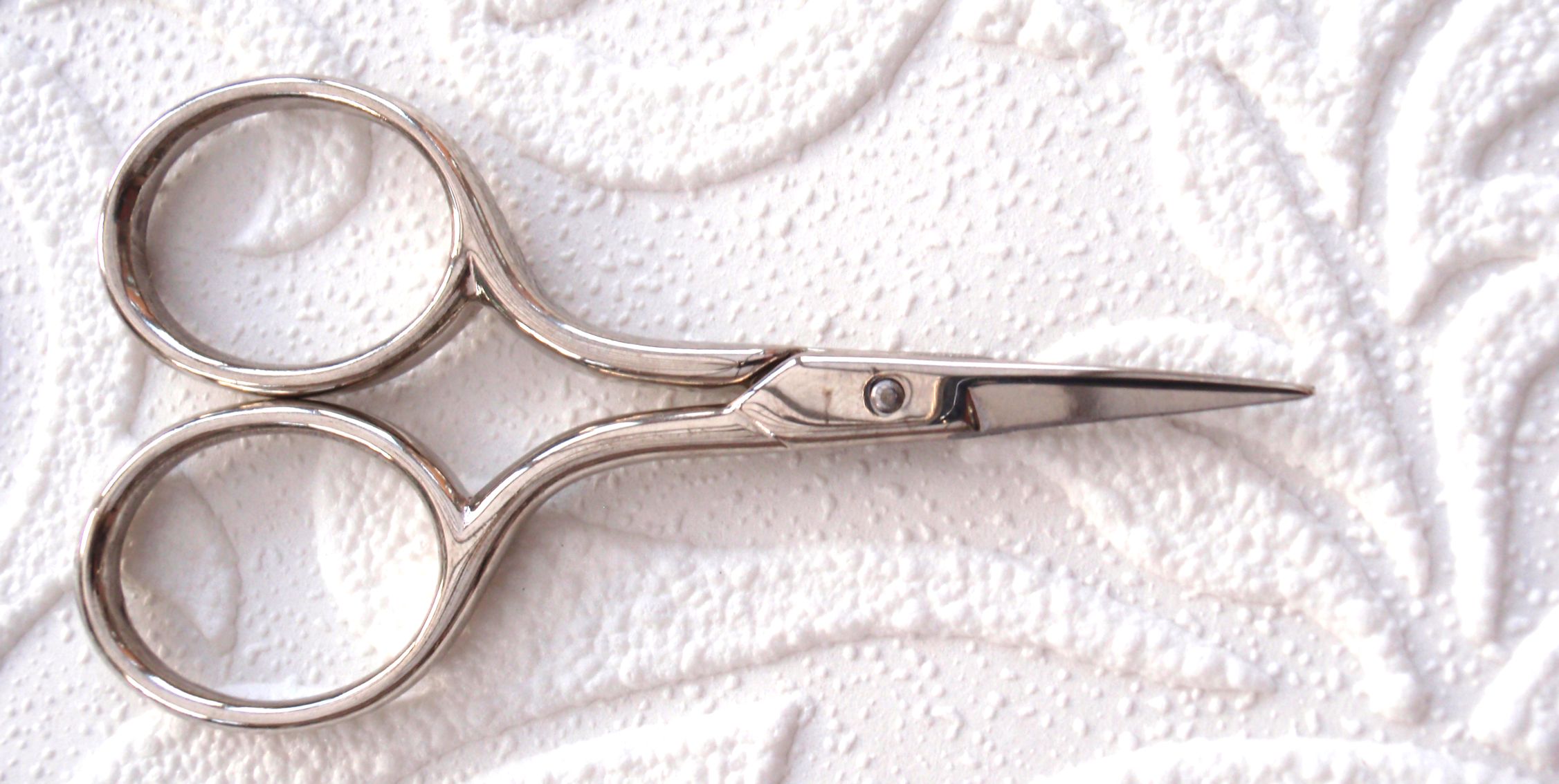 Etui Scissors Silver Embroidery  by Simply Scissors