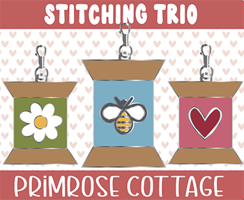 Thread Bling - Stitching Trio  by Primrose Cottage Stitches 