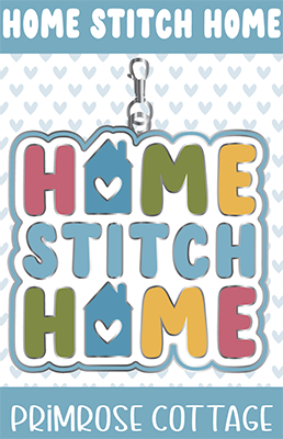 Thread Bling  - Home Stitch Home Charm  by Primrose Cottage Stitches 