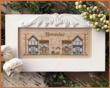 Country Cottage Needlework - Mini Village - November 