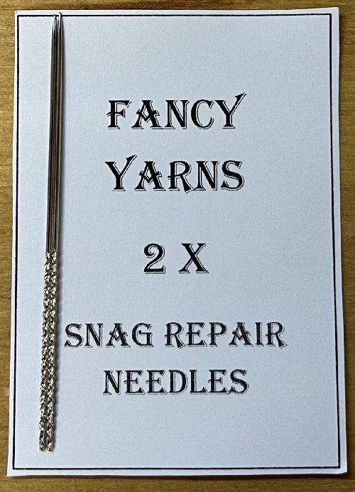 Fancy Yarn  - Snag Repair Needle - 2 x 6cm 