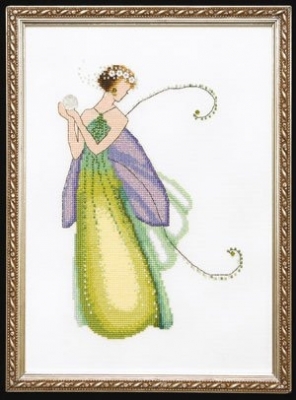Nora Corbett - NC140  Gardenia Spring Garden - Pixie Couture Collection