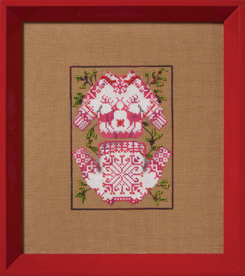 NC364 Christmas Sweaters Christmas Fair Isle Red Collection by Nora Corbett 