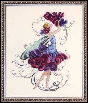 Nora Corbett - NC131 Sweet Pea Spring Garden - Pixie Couture Collection