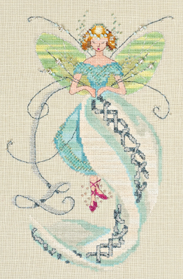 Nora Corbett - Stitching Fairies-Linen Fairy  