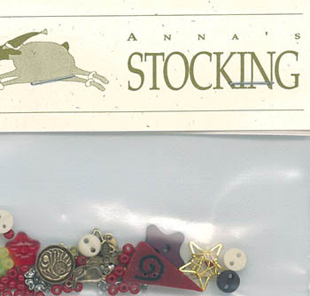 Anna's Stocking  - Charms- by Shepherd's Bush  