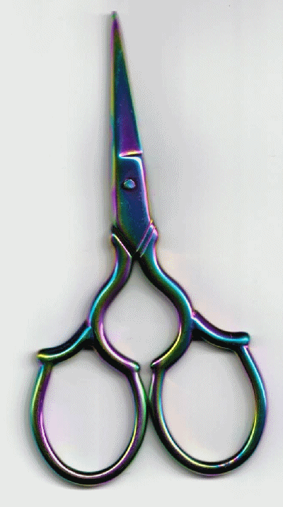 Milanese Scissors Rainbow by Sew Cool 
