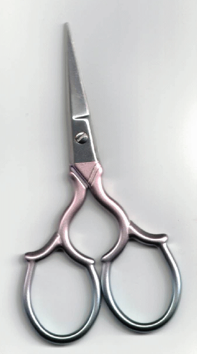Milanese Scissors : Gradient Blue - Pink by  Sew Cool 