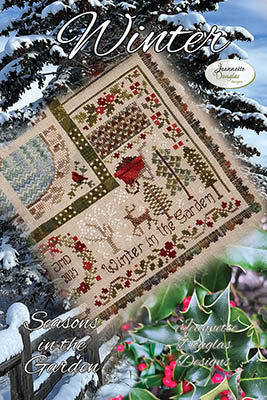 Winter  - Seasons in the Garden by Jeannette Douglas Designs