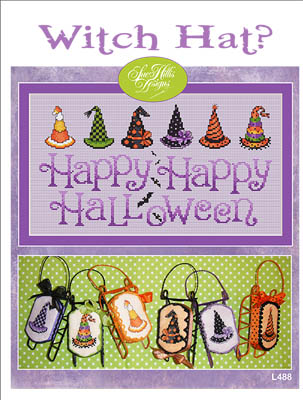 L489 Witch Hat? by Sue Hillis Designs 