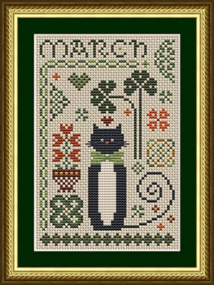 March Cat by Happiness Is Heartmade 