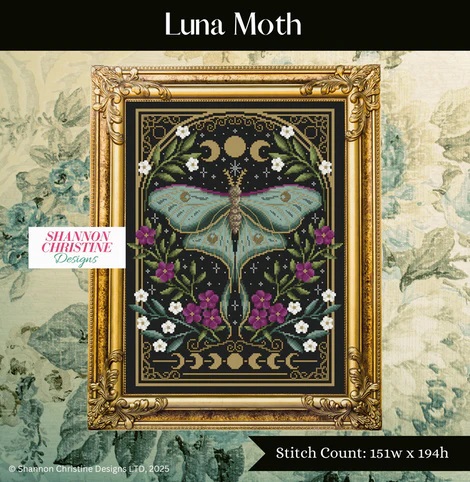 Luna Moth by Shannon Christine 