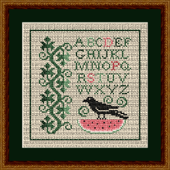  Summer Crow And Watermelon by Happiness Is Heartmade