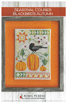 Blackbird's Autumn - Seasonal Courier by Robin Pickens INC 