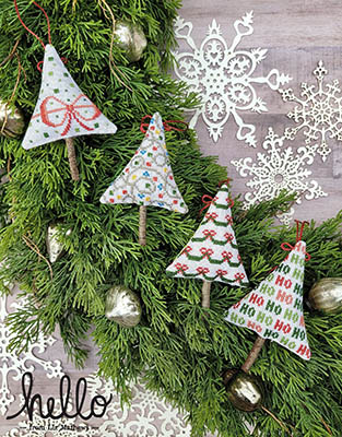 Festive Mini Trees by Hello From Liz Mathews  RRP £12.00