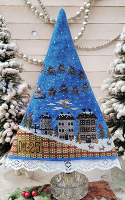 Hello From Liz Mathews -  Santa's Night Tree