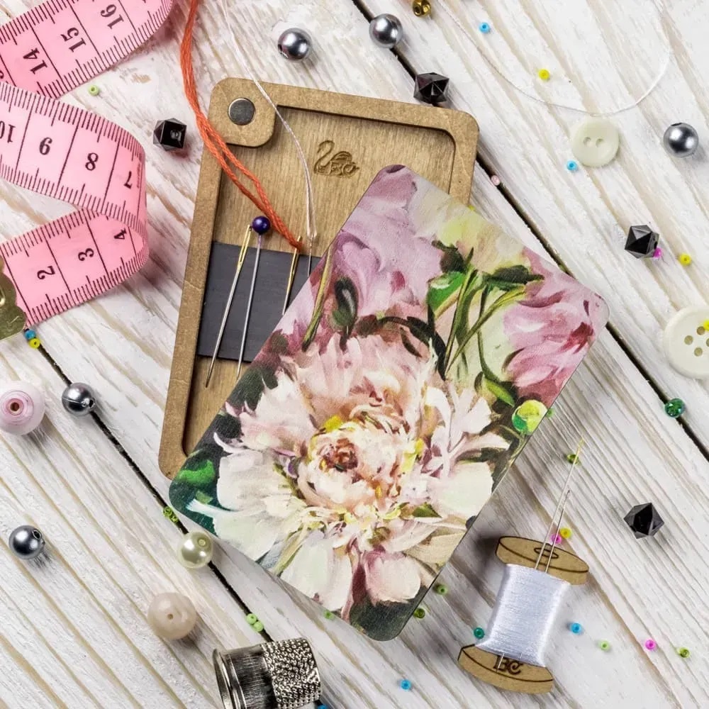  FLZB(N)-085 Needle Case - 6cm x 9cm - Plywood (Needle not included ) by Wonderland Crafts