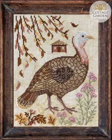Cottage Garden Samplings  - A Year in the Woods ll  - Series 5 - The Turkey