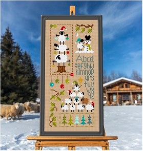 Histoires De Mouton En Hiver 3 by Jardin Prive' - RRP £11.00