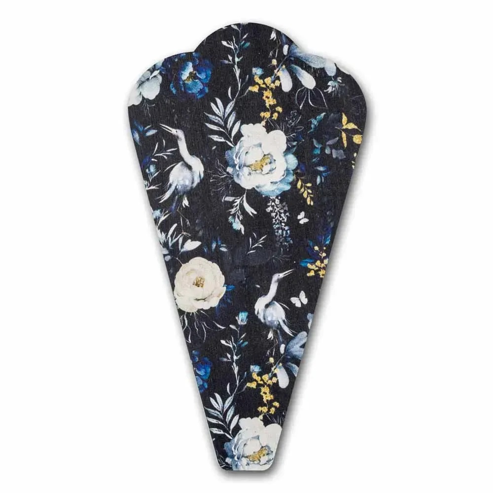 FLDD-005/32KP Night Flowers  Scissor box - 15cm x 8cm x 2cm - Plywood by Wonderland Craft  