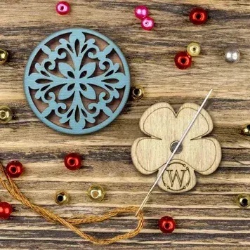 Wonderland Crafts - FLMH-109(W) Aqua Magnetic singe-sided needle holder