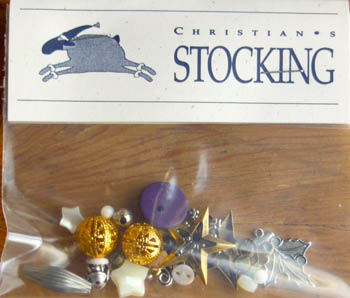 Christian's Stocking  - Charms- by Shepherd's Bush  )