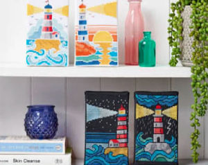Seashore Lighthouses by Tiny Modernist -  Only 1 in stock not able to reorder 