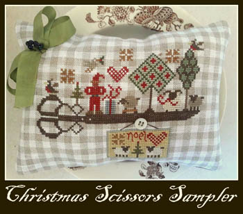 Christmas Scissors Sampler by Nikyscreations - RRP £14.00