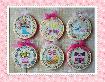 Spring Mini-Rounds by Waxing Moon Designs -  RRP £12.00